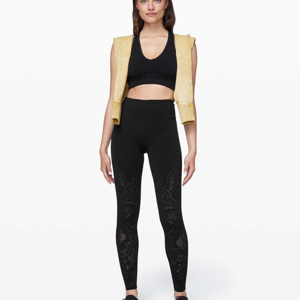 Lululemon Reveal Tight *Zen Expression - Size 2